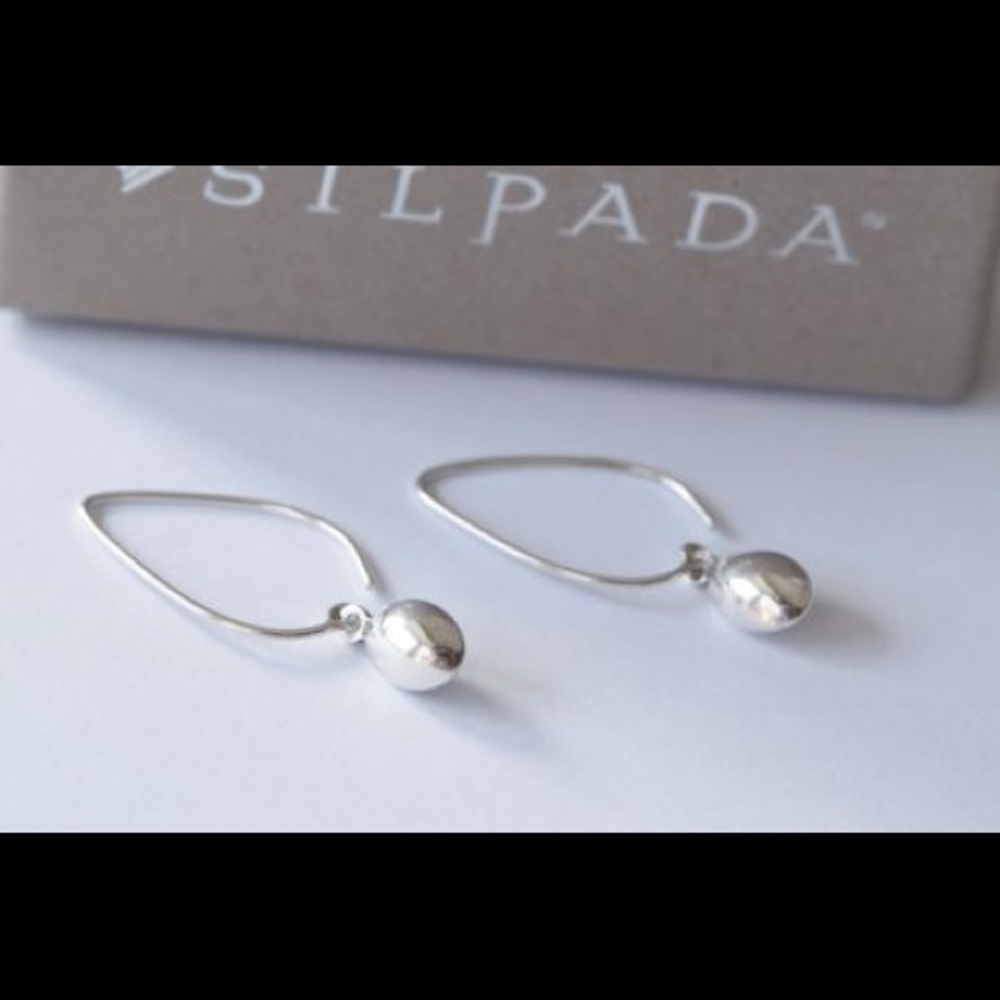 Silpada 925 Threader Drop Earrings